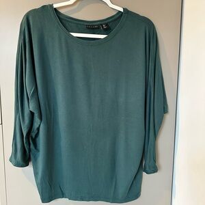 Tahari Casual Green Top